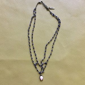 Beaded Mini Statement Necklace